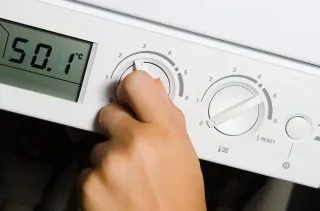 Heating thermostat set up in a Childwall home